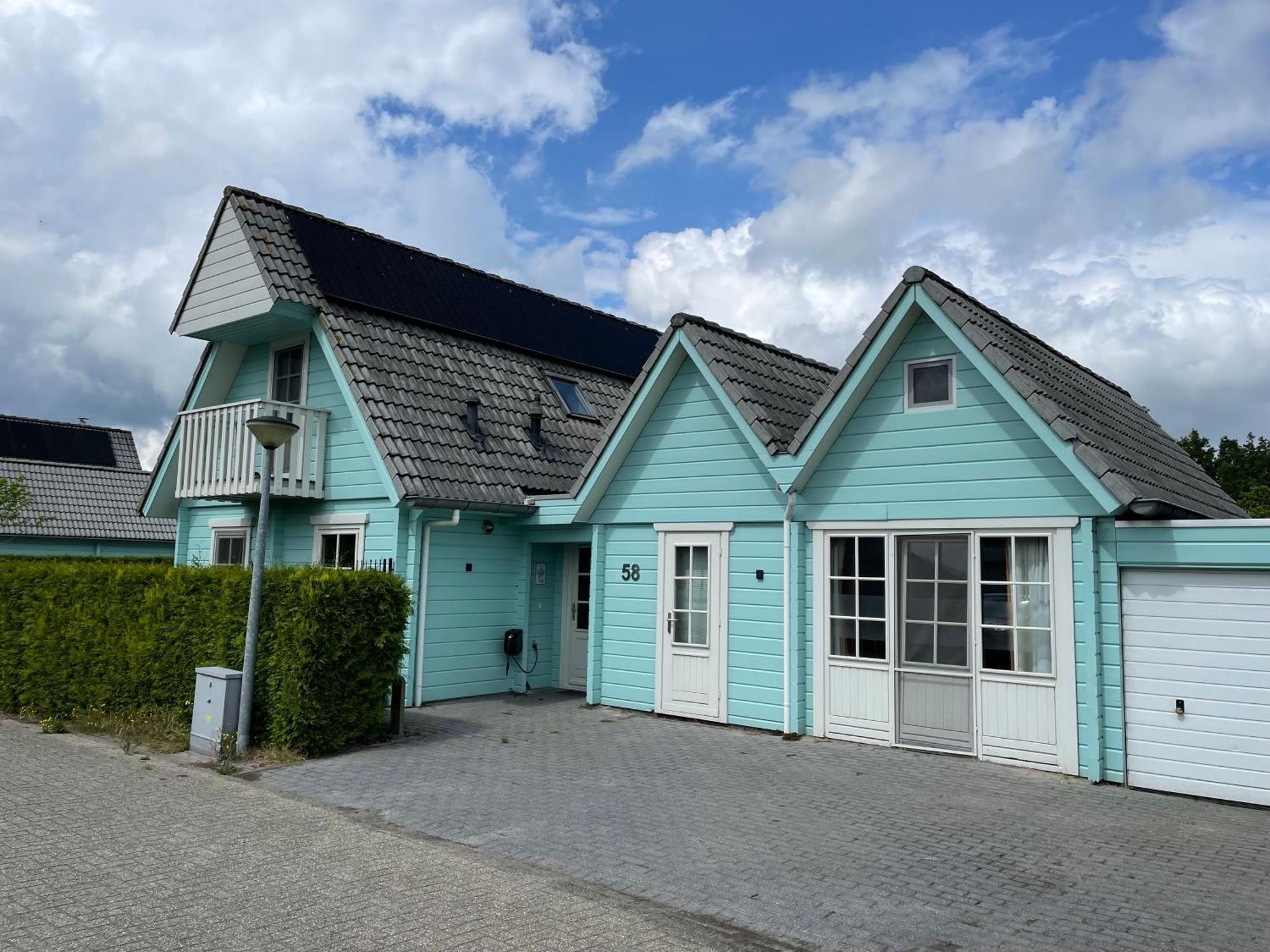 Vrijstaande Luxe Finse Blokhut 2-6 Of 2-8 Pers Villa Kropswolde Exterior photo